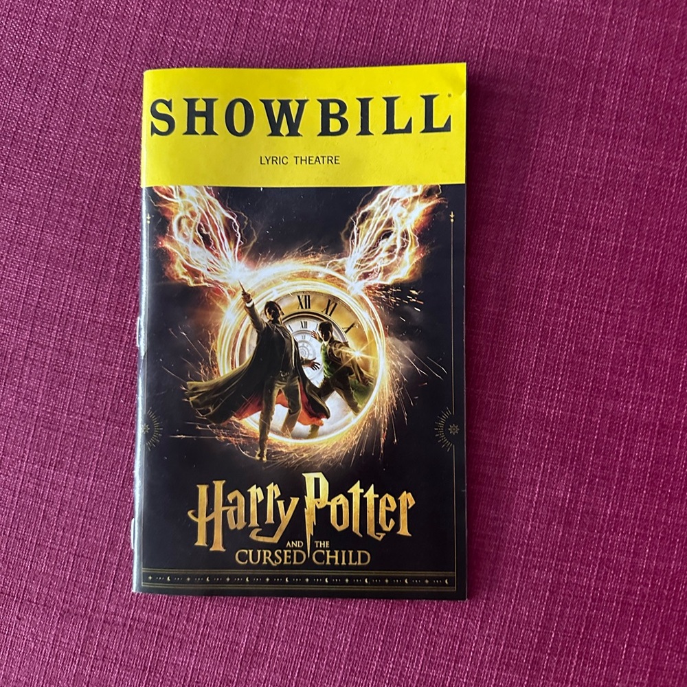 Playbill (HARRY POTTER AND THE CURSED CHILD)
